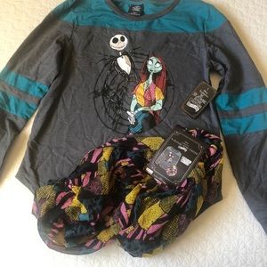 Nightmare Before Christmas Long sleeves T & scarf